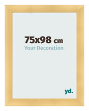 Photo Frame 75x98cm Gold Vintage MDF Pisa Front Size | Yourdecoration.com