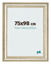 Photo Frame 75x98cm Metallic Gloss MDF Lazio Front Size | Yourdecoration.com