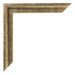 Lyon MDF Canvas Floater Frame Gold Antique Corner | Yourdecoration.com