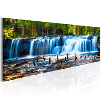Canvas Print Beautiful Waterfall 150x50cm