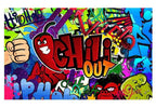 Wall Mural - Chili Out 350x245cm - Non-Woven Murals