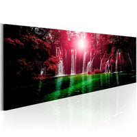 Canvas Print Ruby Waterfalls 150x50cm