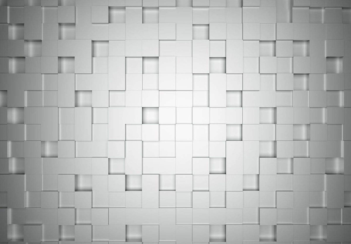 Wall Mural - Cubes 366x254cm - Paper Wallpaper
