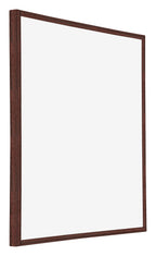 Annecy Plastic Photo Frame 20x20cm Brown Front Oblique | Yourdecoration.com