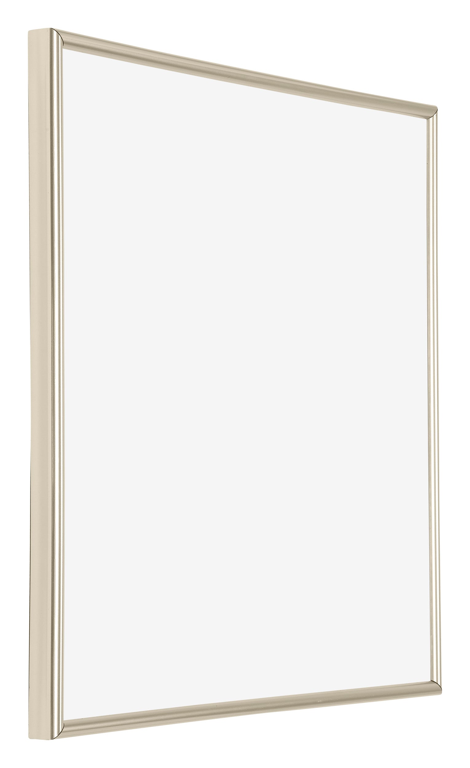 Annecy Plastic Photo Frame 20x20cm Champagne Front Oblique | Yourdecoration.com