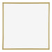 Annecy Plastic Photo Frame 20x20cm Gold Front | Yourdecoration.com