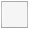 Annecy Plastic Photo Frame 20x20cm Gold Front | Yourdecoration.com
