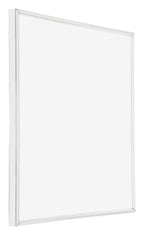 Annecy Plastic Photo Frame 20x20cm White High Gloss Front Oblique | Yourdecoration.com