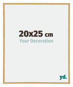 Annecy Plastic Photo Frame 20x25cm Beech Front Size | Yourdecoration.com