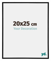 Annecy Plastic Photo Frame 20x25cm Black High Gloss Size | Yourdecoration.com