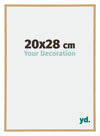 Annecy Plastic Photo Frame 20x28cm Beech Front Size | Yourdecoration.com