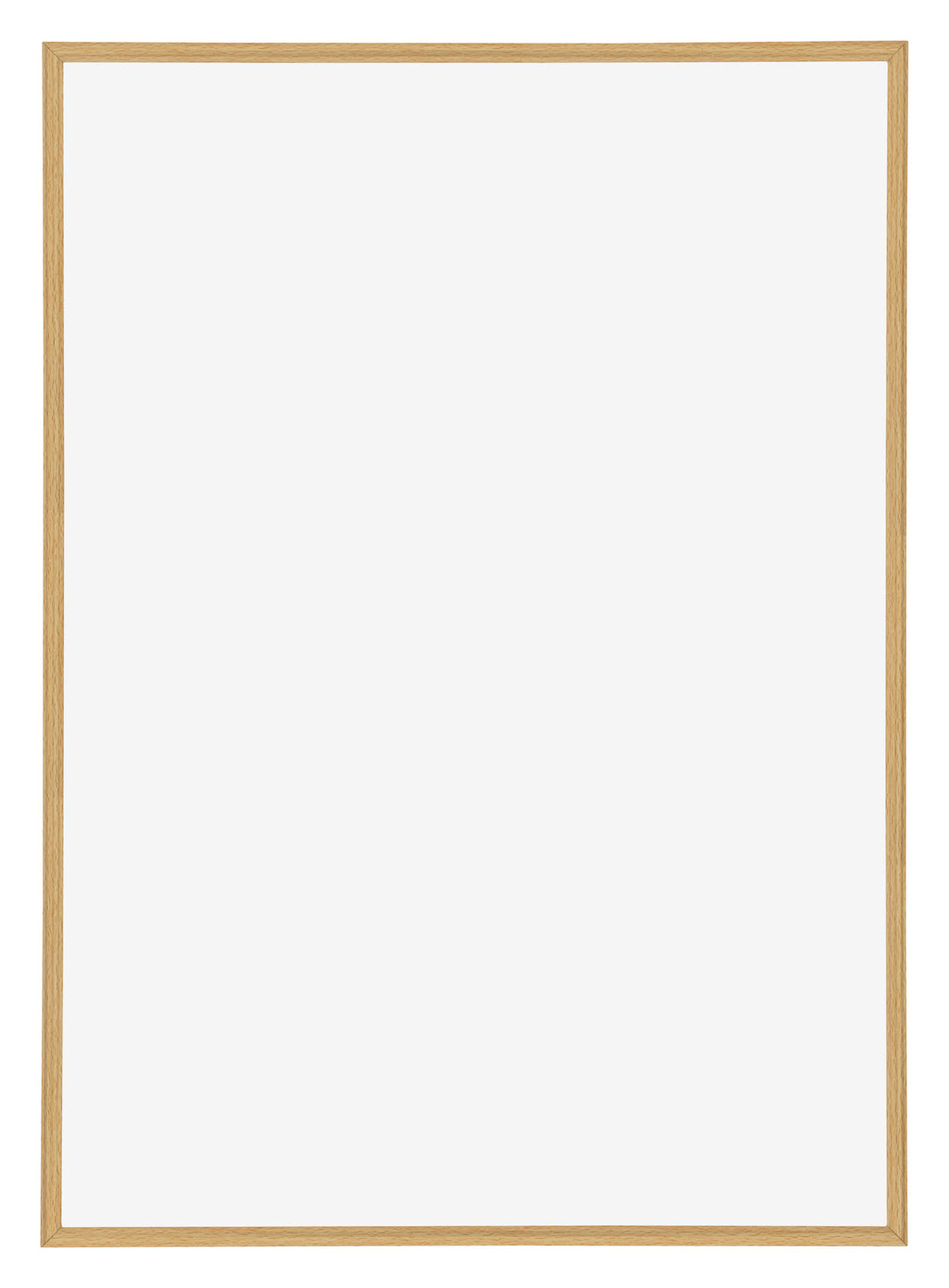 Annecy Plastic Photo Frame 20x28cm Beech Front | Yourdecoration.com