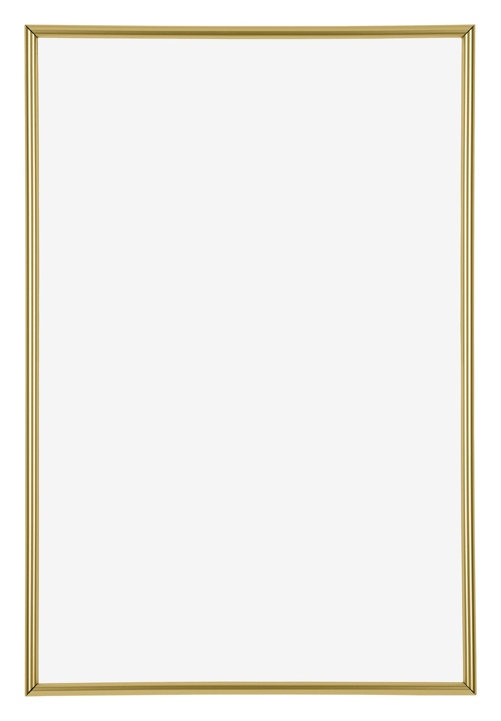Annecy Plastic Photo Frame 20x30cm Gold Front | Yourdecoration.com
