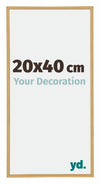 Annecy Plastic Photo Frame 20x40cm Beech Front Size | Yourdecoration.com