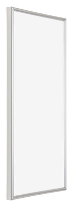 Annecy Plastic Photo Frame 20x40cm Silver Front Oblique | Yourdecoration.com