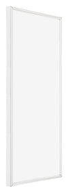 Annecy Plastic Photo Frame 20x40cm White High Gloss Front Oblique | Yourdecoration.com