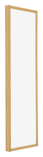 Annecy Plastic Photo Frame 20x60cm Beech Front Oblique | Yourdecoration.com