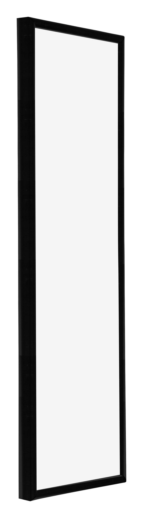 Annecy Plastic Photo Frame 20x60cm Black High Gloss Front Oblique | Yourdecoration.com