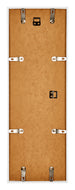 Annecy Plastic Photo Frame 20x60cm White High Gloss Back | Yourdecoration.com