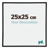 Annecy Plastic Photo Frame 25x25cm Black High Gloss Size | Yourdecoration.com