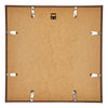 Annecy Plastic Photo Frame 25x25cm Brown Back | Yourdecoration.com