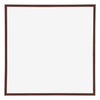 Annecy Plastic Photo Frame 25x25cm Brown Front | Yourdecoration.com