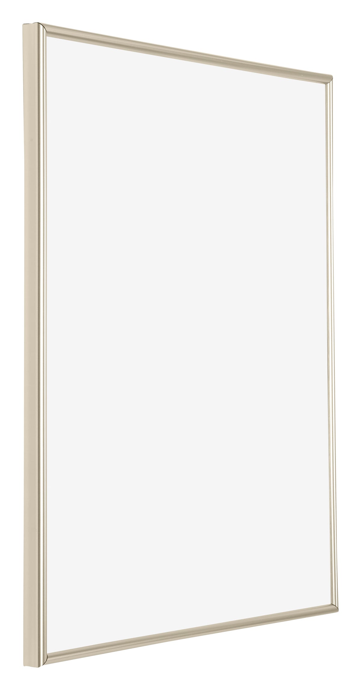 Annecy Plastic Photo Frame 25x30cm Champagne Front Oblique | Yourdecoration.com