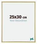Annecy Plastic Photo Frame 25x30cm Gold Front Size | Yourdecoration.com