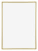 Annecy Plastic Photo Frame 25x35cm Gold Front | Yourdecoration.com