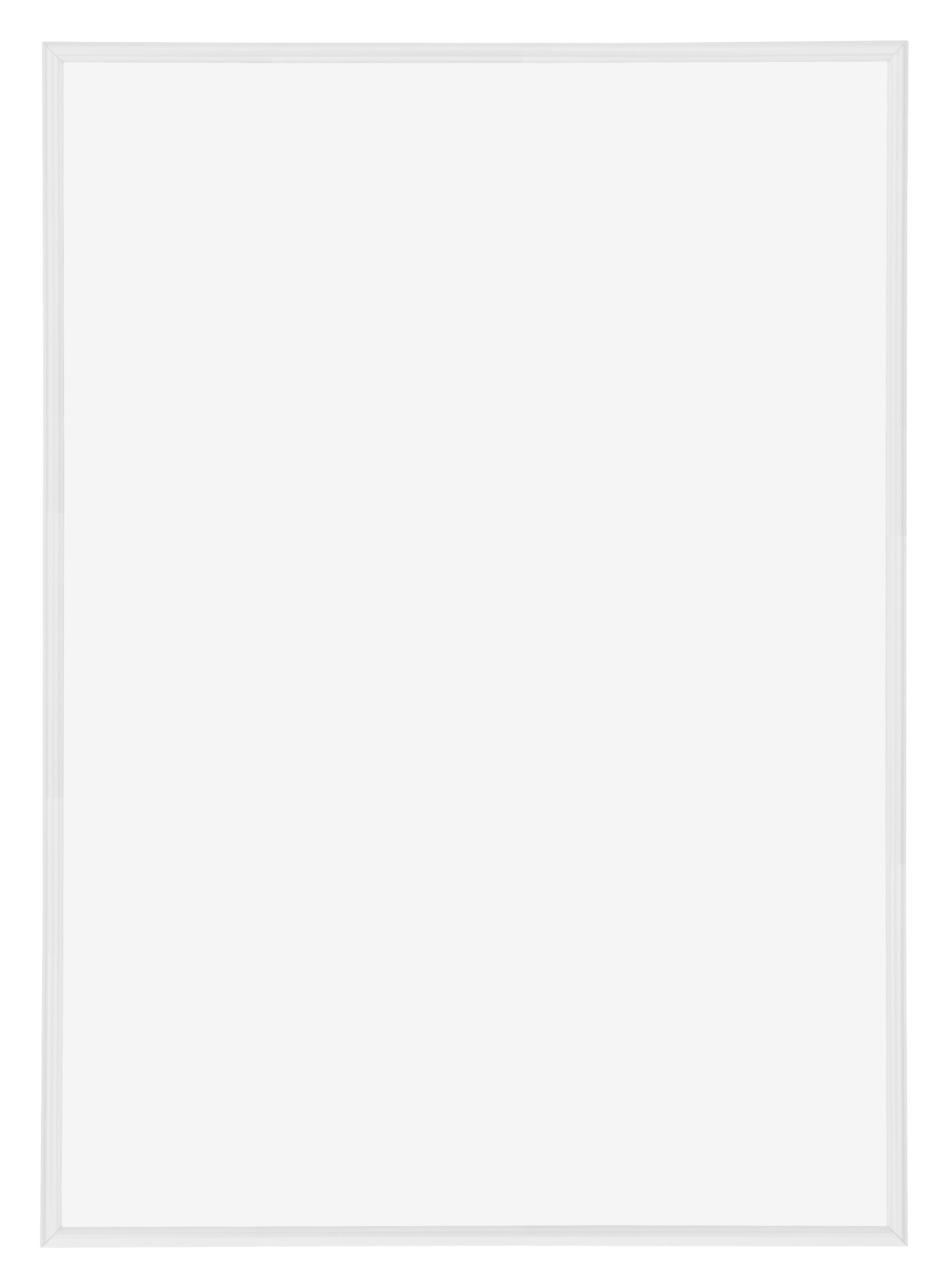 Annecy Plastic Photo Frame 25x35cm White High Gloss Front | Yourdecoration.com