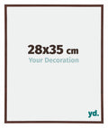 Annecy Plastic Photo Frame 28x35cm Brown Front Size | Yourdecoration.com