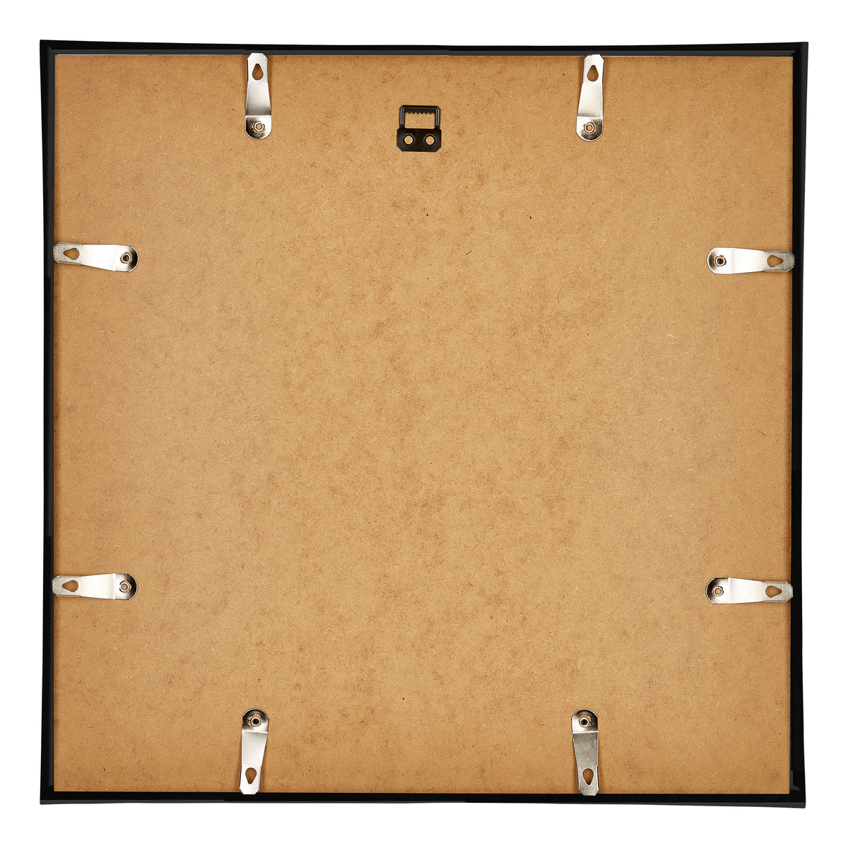 Annecy Plastic Photo Frame 30x30cm Black High Gloss Back | Yourdecoration.com