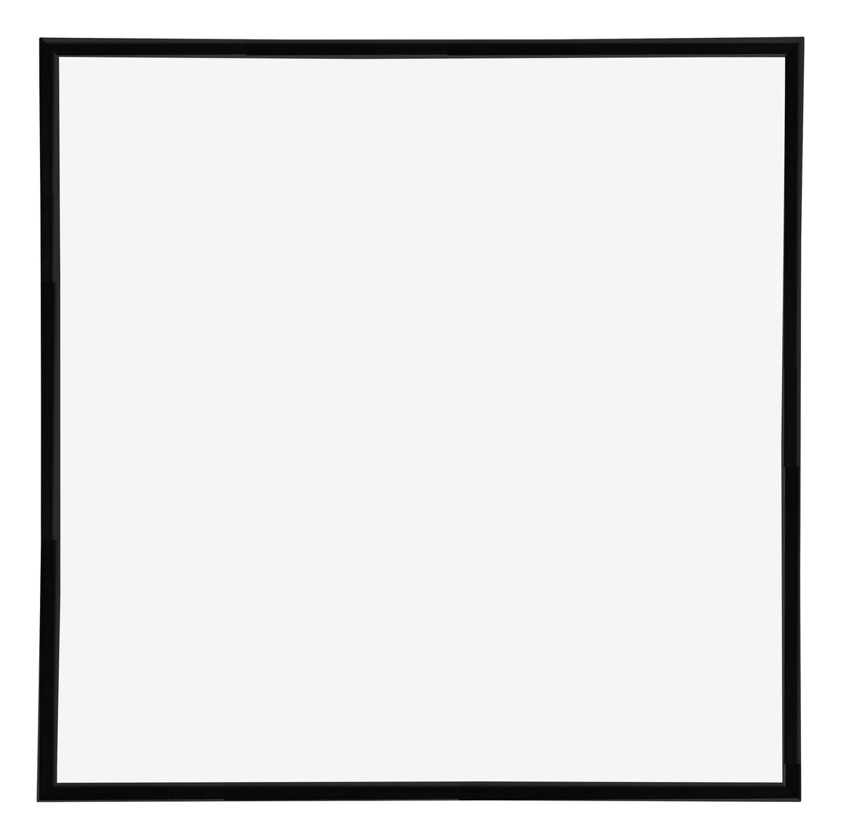Annecy Plastic Photo Frame 30x30cm Black High Gloss Front | Yourdecoration.com