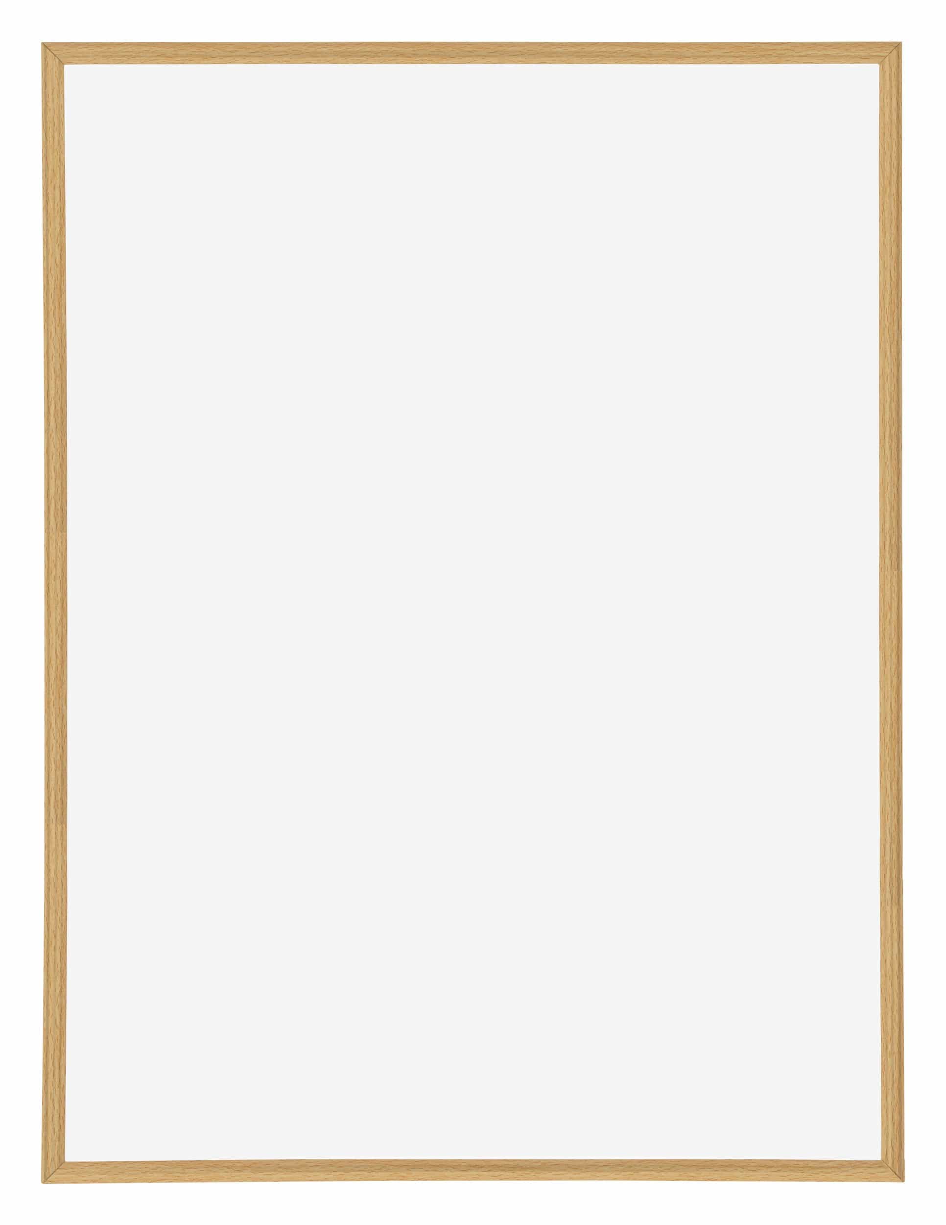 Annecy Plastic Photo Frame 30x40cm Beech Front | Yourdecoration.com