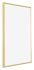 Annecy Plastic Photo Frame 30x40cm Gold Front Oblique | Yourdecoration.com