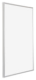 Annecy Plastic Photo Frame 30x42cm Silver Front Oblique | Yourdecoration.com