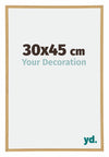 Annecy Plastic Photo Frame 30x45cm Beech Front Size | Yourdecoration.com