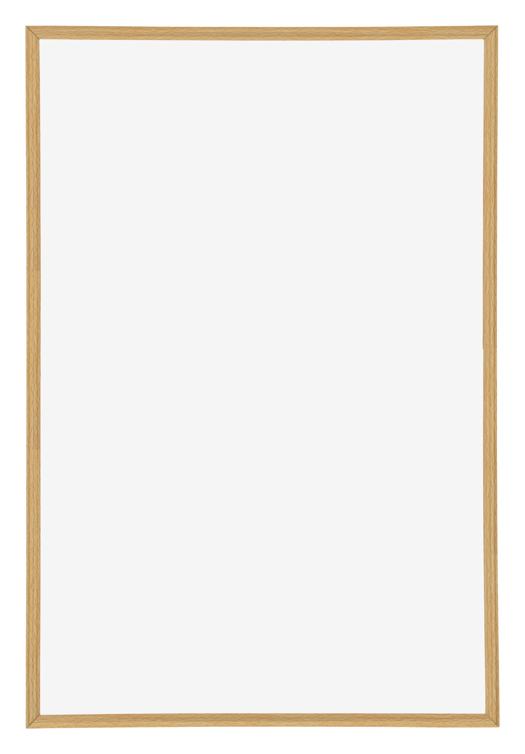 Annecy Plastic Photo Frame 30x45cm Beech Front | Yourdecoration.com