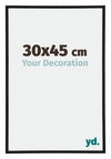 Annecy Plastic Photo Frame 30x45cm Black Matt Front Size | Yourdecoration.com