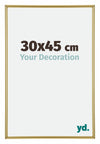 Annecy Plastic Photo Frame 30x45cm Gold Front Size | Yourdecoration.com