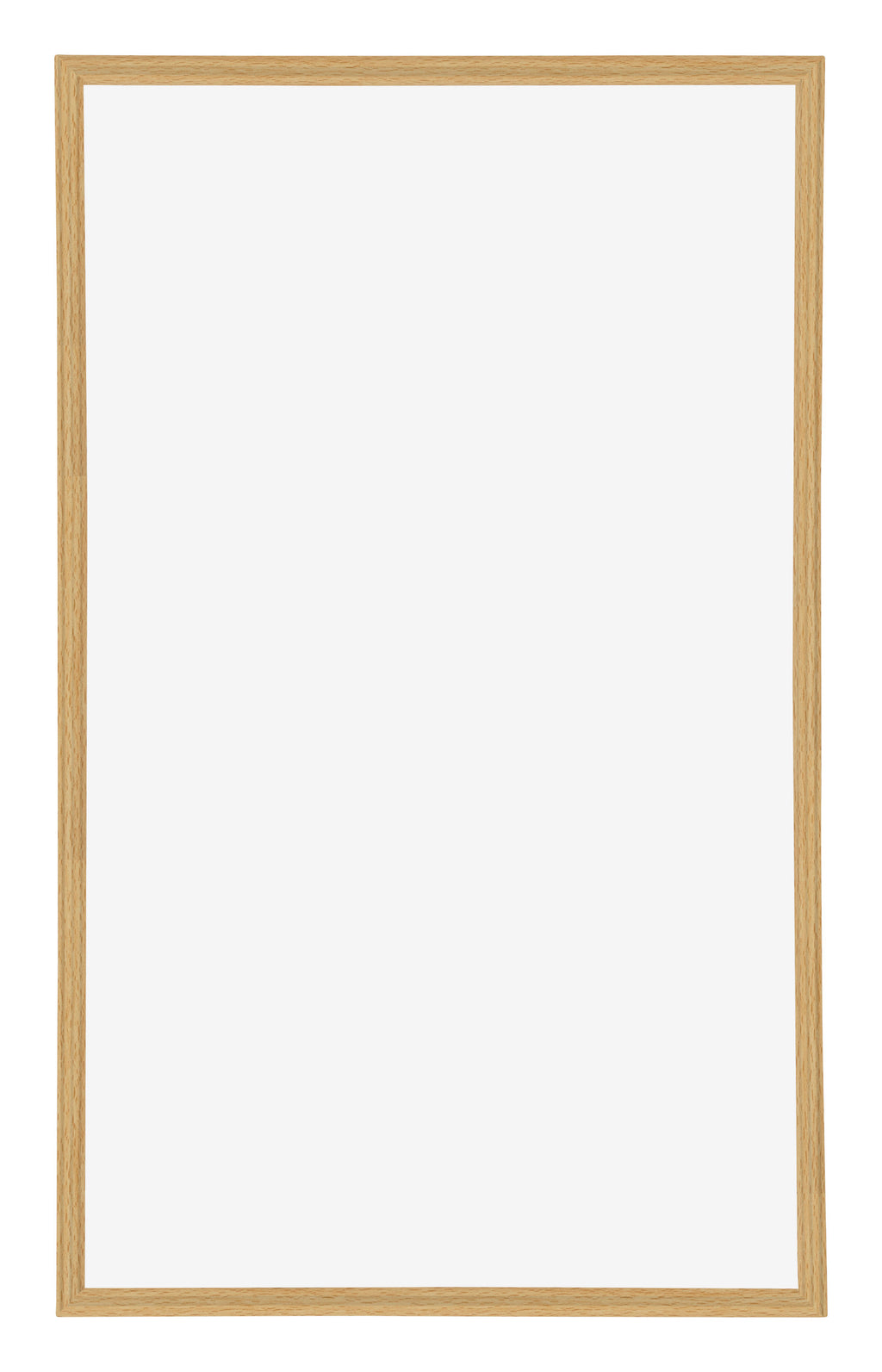Annecy Plastic Photo Frame 30x50cm Beech Front | Yourdecoration.com