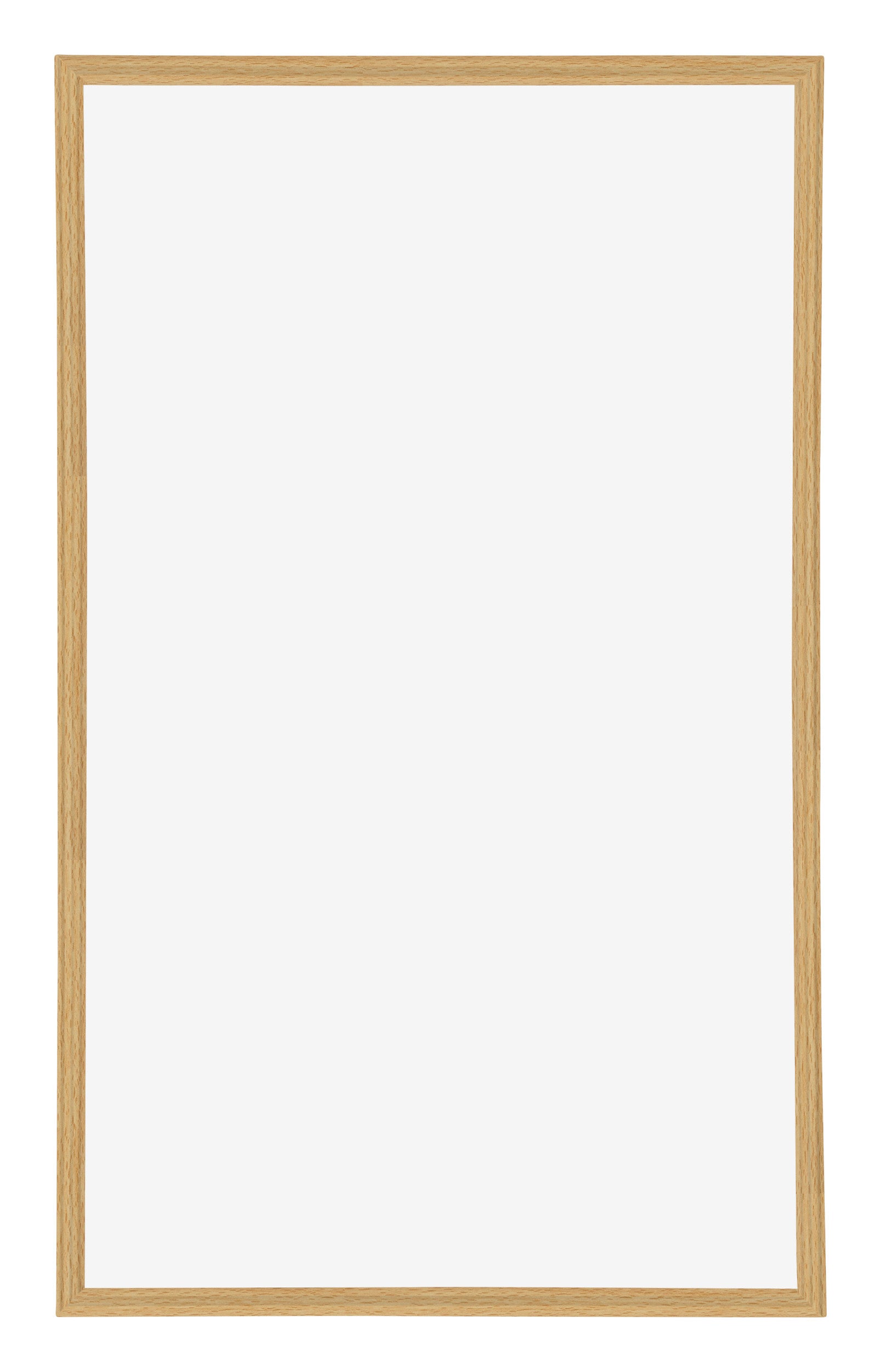 Annecy Plastic Photo Frame 30x50cm Beech Front | Yourdecoration.com
