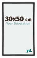Annecy Plastic Photo Frame 30x50cm Black High Gloss Size | Yourdecoration.com