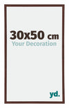 Annecy Plastic Photo Frame 30x50cm Brown Front Size | Yourdecoration.com