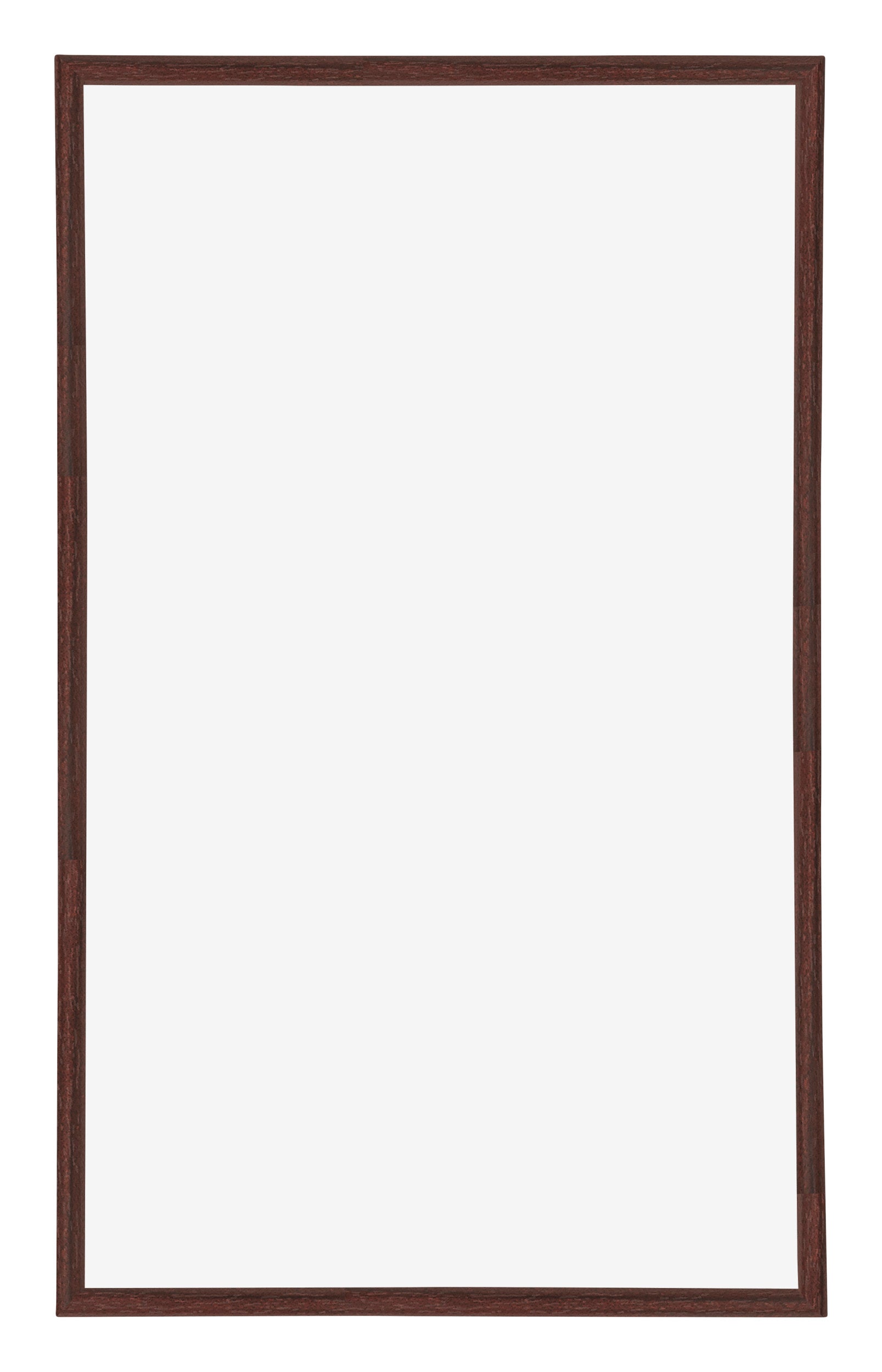 Annecy Plastic Photo Frame 30x50cm Brown Front | Yourdecoration.com