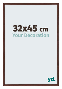 Annecy Plastic Photo Frame 32x45cm Brown Front Size | Yourdecoration.com