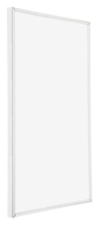 Annecy Plastic Photo Frame 32x45cm White High Gloss Front Oblique | Yourdecoration.com