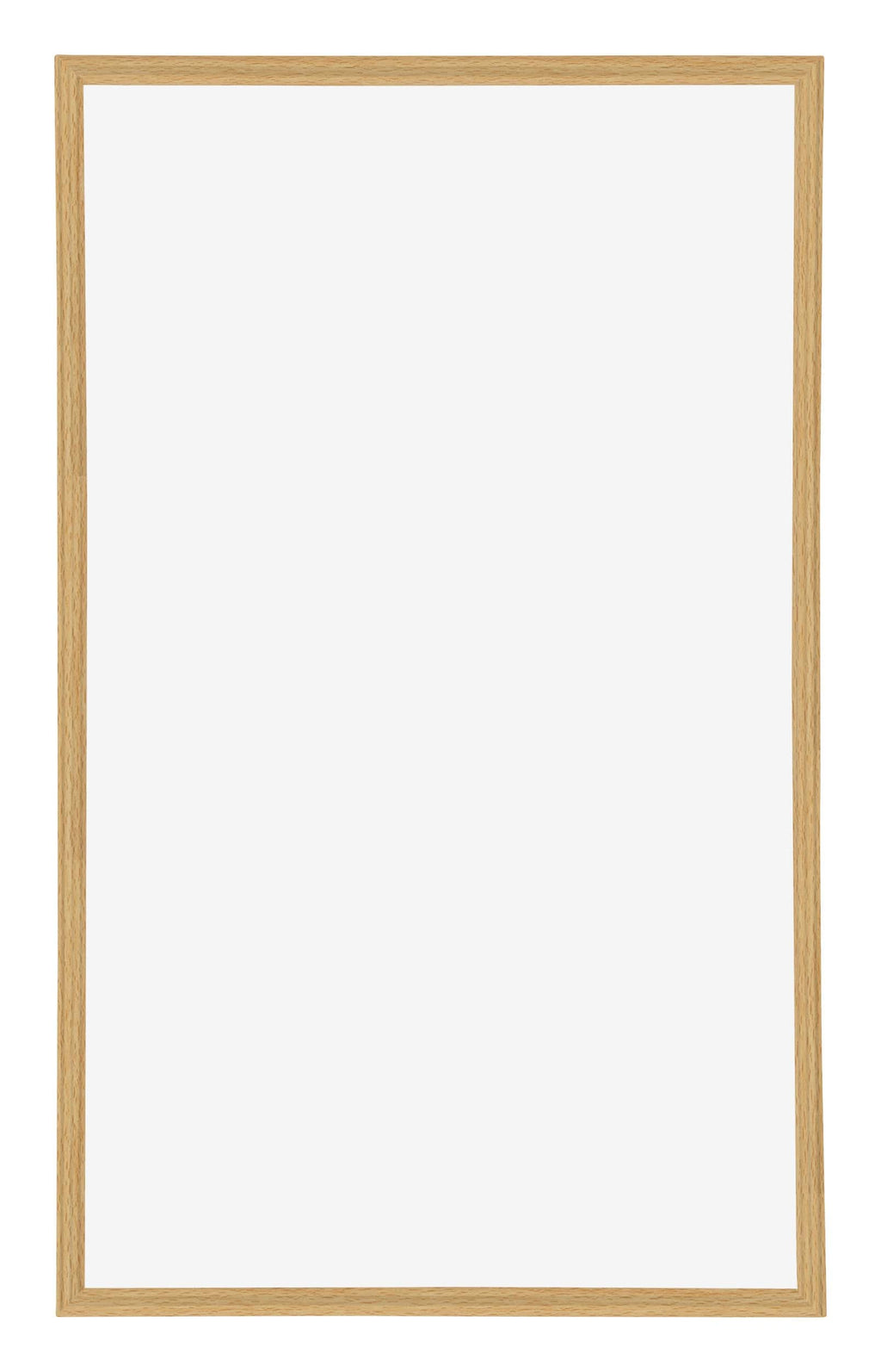 Annecy Plastic Photo Frame 33x48cm Beech Light Front | Yourdecoration.com