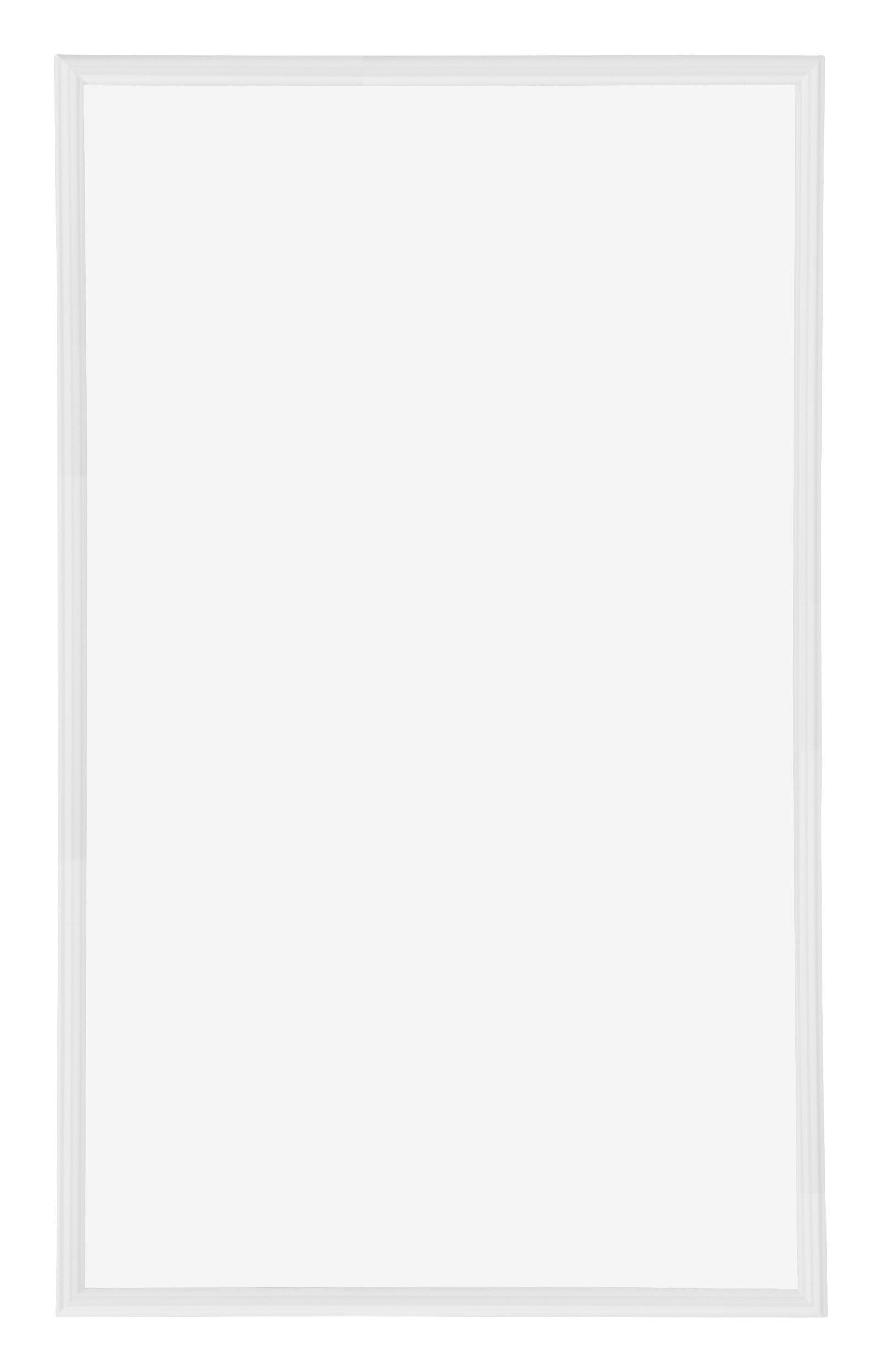 Annecy Plastic Photo Frame 33x48cm White High Gloss Front | Yourdecoration.com