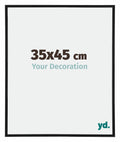 Annecy Plastic Photo Frame 35x45cm Black Matt Front Size | Yourdecoration.com